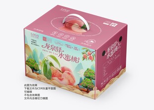 桃子包装 水蜜桃礼盒
