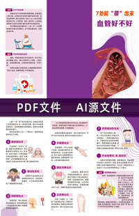 7处能摸出来血管好不好三折页