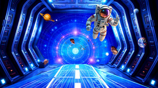 宇宙飞船驾驶舱