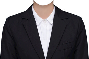 女西装 正装证件照衣服素材