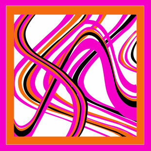 绚丽多彩抽象线条图案