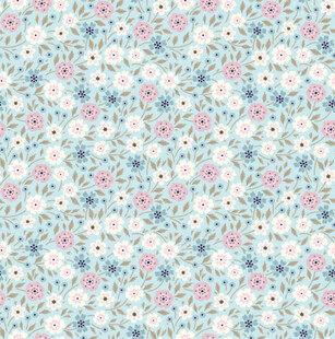 清新碎花图案背景纹理
