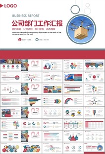 物流运输快递行业总结计划PPT