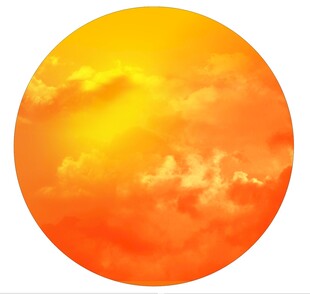 露营酒吧网红日落灯箱