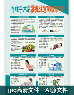 脊柱手术后需要注意哪些事项