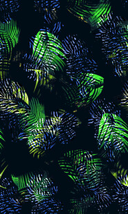 梦幻绿植背景图