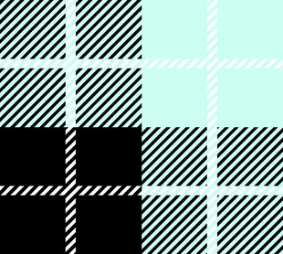 黑白格纹几何图案背景