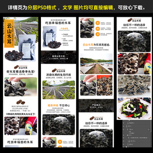 东北黑木耳产品详情页