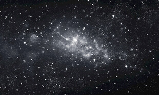 黑色星空背景图