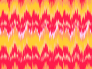 红黄相间波浪纹图案