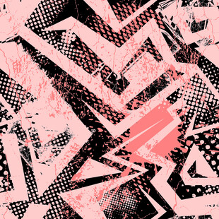 抽象几何图案艺术背景