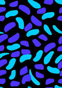 蓝紫色不规则形状图案背景