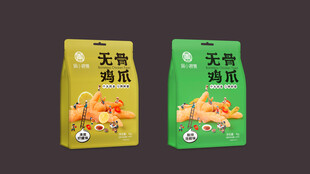 八面封食品拉链袋样机