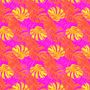 鲜艳花卉图案背景纹理