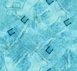 蓝色牛仔布纹理图案