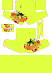 清新水果图案包装设计图