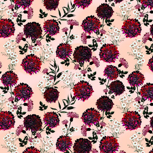 花卉图案背景设计素材