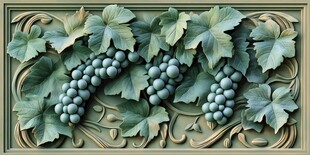 葡萄浮雕素材-葡萄浮雕图片-葡萄浮雕设计模板-昵图网