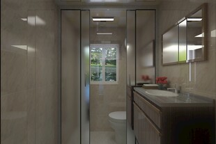 简约卫生间家装效果图