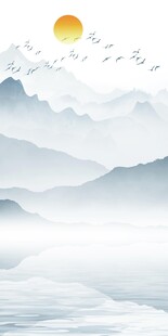 现代 意境玄关新画 TIF分层