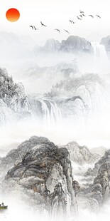 爆款 高雅玄关新画 TIF分层