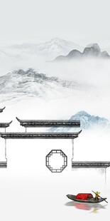 新款 意境玄关新画 TIF分层