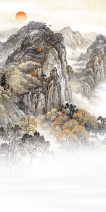 意境 现代中式玄关 TIF分层