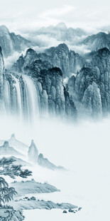 简约 现代中式玄关 TIF分层