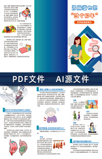 胃肠道也想过个好年三折页