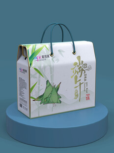 端午粽子手提袋包装展示