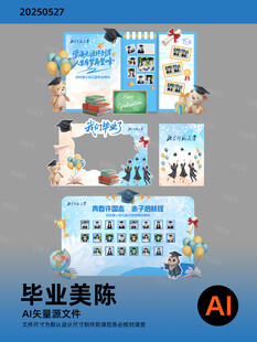 毕业美陈设计展示图