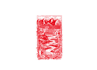 人参灵芝 酿酒图