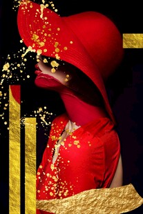 时尚美女装饰画