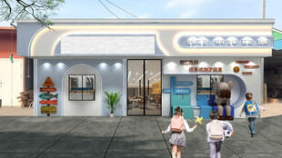 艺术培训机构门头