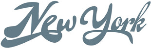 纽约字样设计