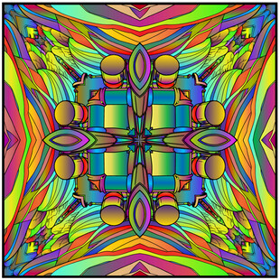 教堂十字形图案