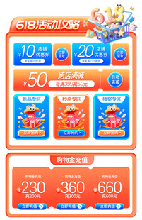 促销活动优惠展示