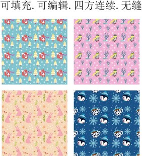 卡通动物 趣味印花 可爱动物 