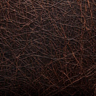 深棕色皮革纹理特写