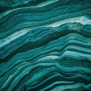 蓝绿色纹理大理石图案