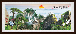 黄山迎客松