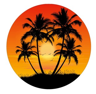 露营地酒吧网红地标日落打卡拍照