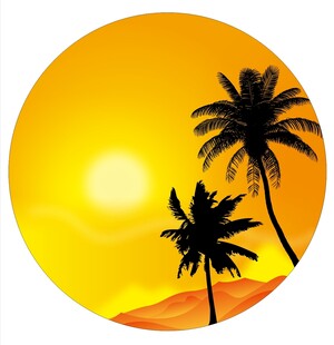 露营地酒吧网红地标日落打卡拍照