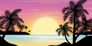 露营地酒吧网红地标日落打卡拍照