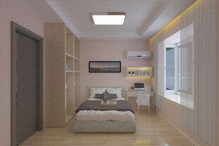 简约卧室家装效果图