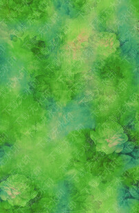 绿色梦幻水彩纹理背景