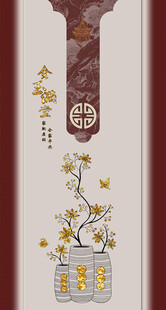 金玉满堂形象墙