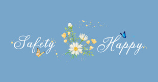 玉兰花 清新插画