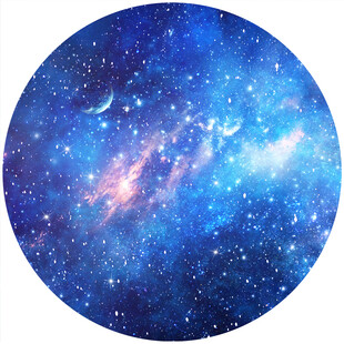 圆形宇宙星空吊顶背景