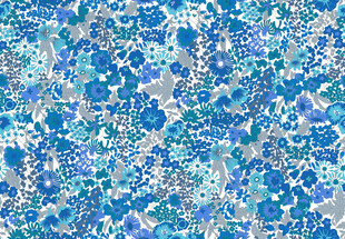 蓝色抽象花纹图案背景